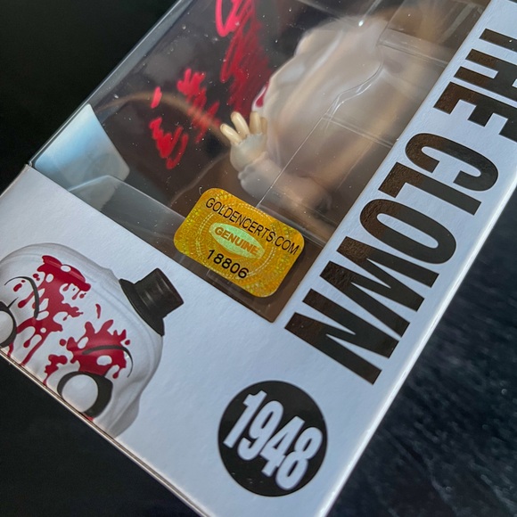 David Howard Thornton signed Funko Pop! #1948 Art The Clown from Terrifier & COA - Picture 7 of 8